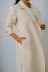 Oma Linen Trench Coat - Preorder