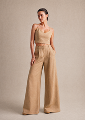 Kali Wide Linen Pants