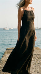 Laxmi Linen Maxi Dress