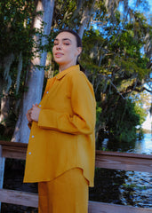 Classic Button Linen Shirt