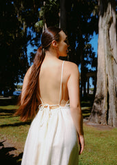 Laxmi Linen Maxi Dress