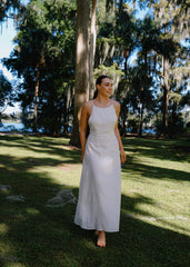 Laxmi Linen Maxi Dress