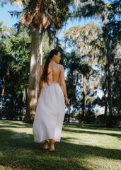 Laxmi Linen Maxi Dress