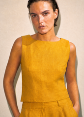 Ava Linen Top