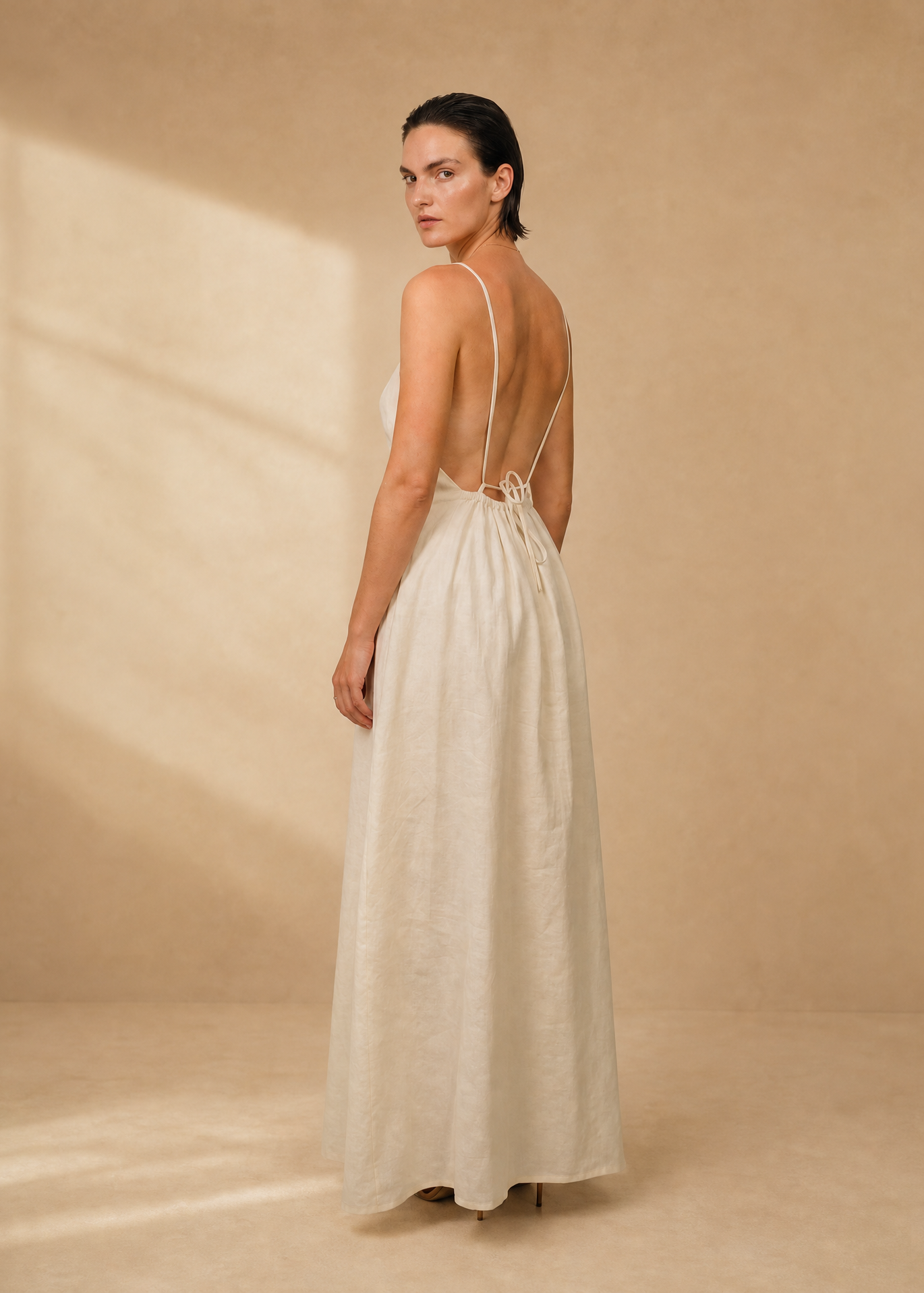 Laxmi Linen Maxi Dress – Prana Collection