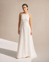 Laxmi Linen Maxi Dress
