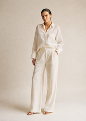 Classic Button Linen Shirt
