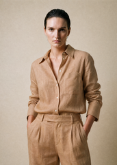 Classic Button Linen Shirt