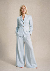 Ava Linen Blazer- Preorder