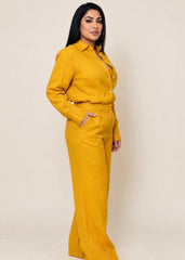 Classic Button Linen Shirt
