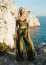 Kali Wide Leg Pant - Silk Linen- Limited Release